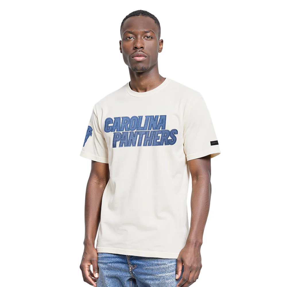 NFL CAROLINA PANTHERS VARSITY BLUES MEN'S SJ TEE (LINEN) - Image 9