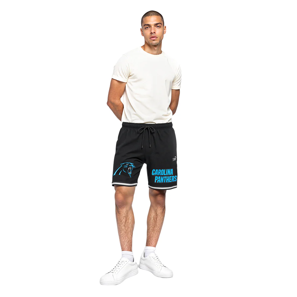 NFL CAROLINA PANTHERS CLASSIC MESH MEN'S SHORT (BLACK) - Image 13