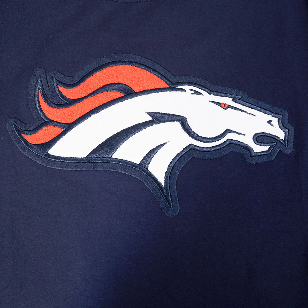 NFL DENVER BRONCOS MASHUP MEN'S TEE (MIDNIGHT NAVY) - Image 8