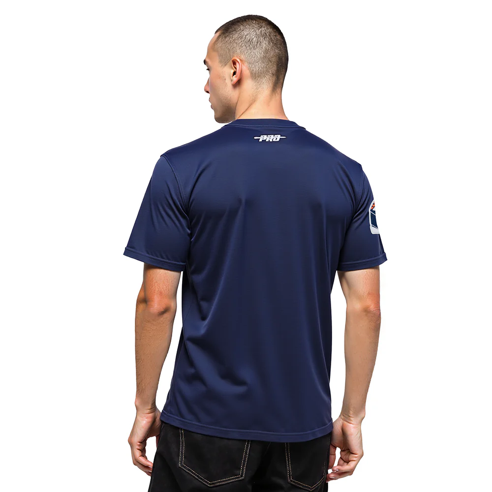 NFL DENVER BRONCOS TEAM BADGE MEN'S WM SJ TEE (MIDNIGHT NAVY) - Image 2