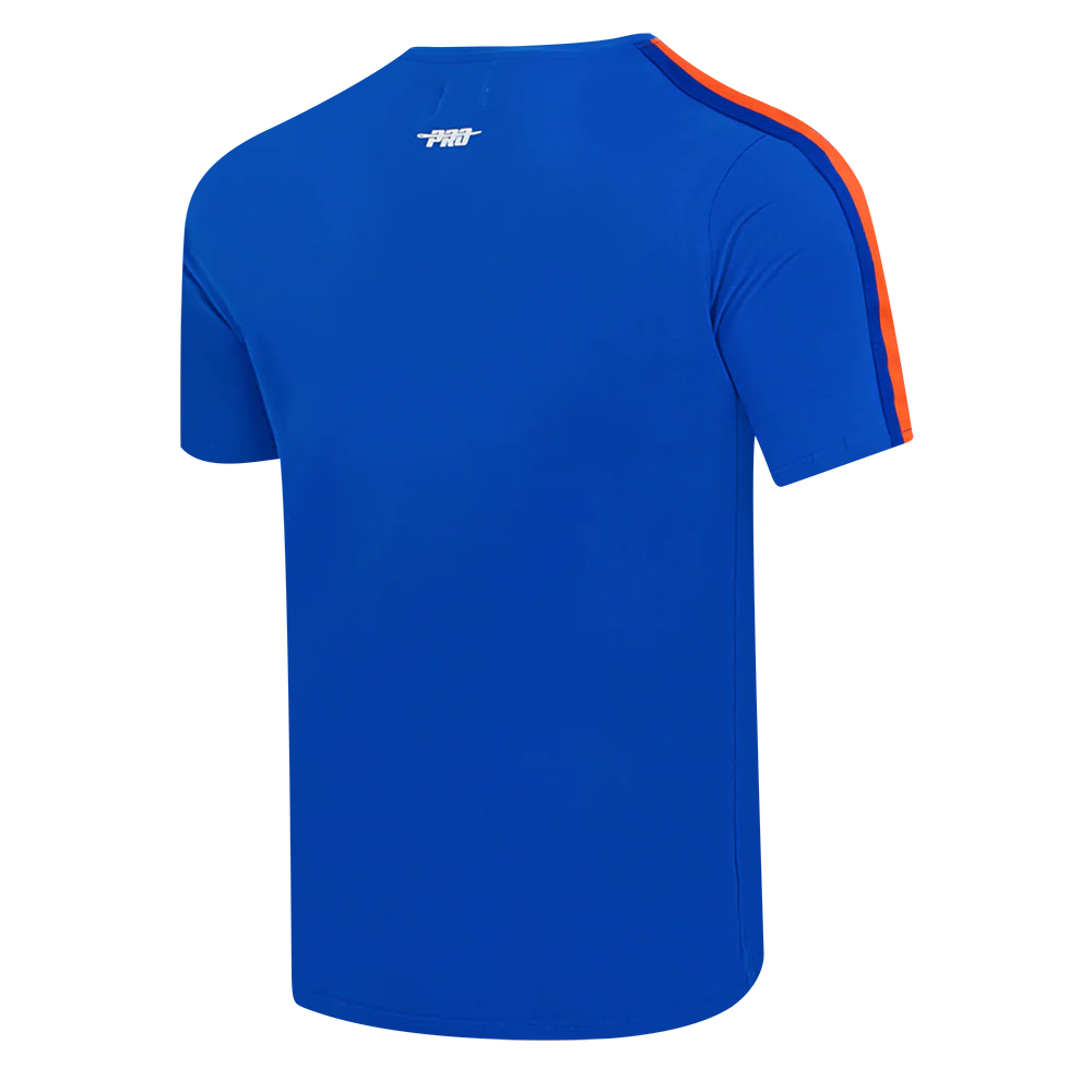 NFL DENVER BRONCOS RETRO CLASSIC MEN'S STRIPED TEE (ROYAL BLUE/ORANGE) - Image 4