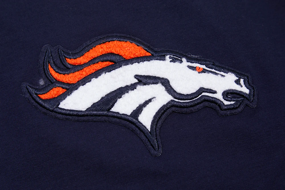NFL DENVER BRONCOS CLASSIC WOMEN'S SINGLE JERSEY BOXY TEE (MIDNIGHT NAVY) - Image 5