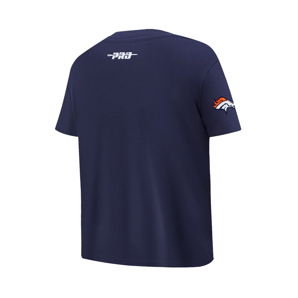 NFL DENVER BRONCOS CLASSIC BIG BOY'S SJ TEE (MIDNIGHT NAVY) - Image 4