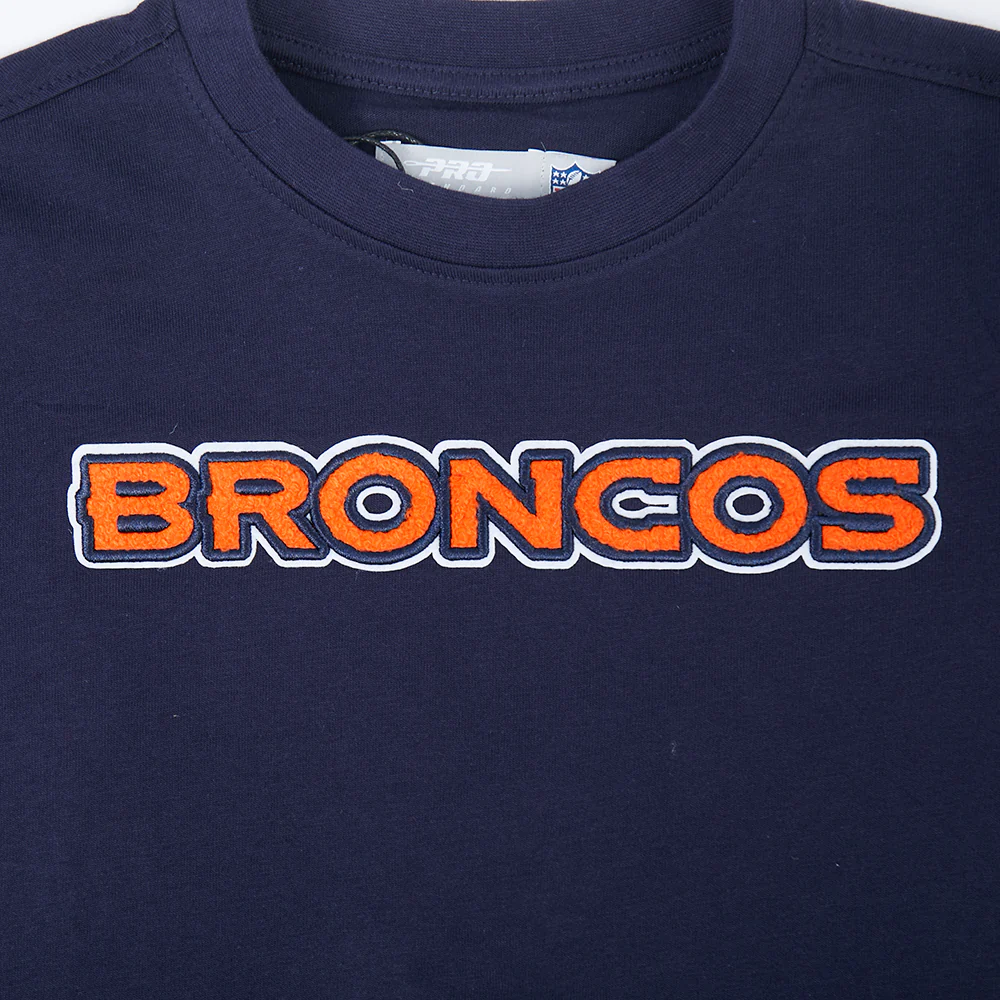 NFL DENVER BRONCOS CLASSIC LITTLE BOY'S SS TEE (MIDNIGHT NAVY) - Image 5