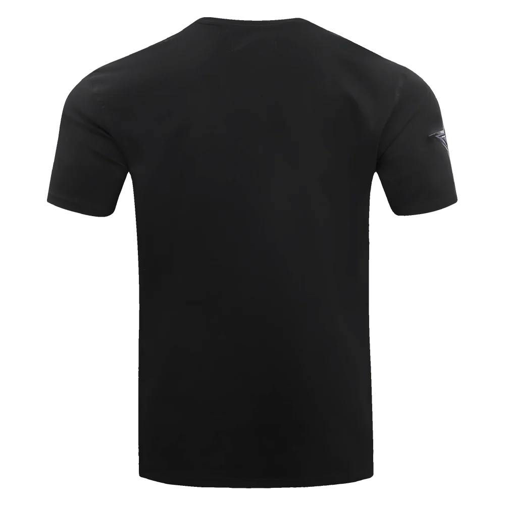 NFL DALLAS COWBOYS TRIPLE BLACK MEN'S TEE (BLACK) - Image 4