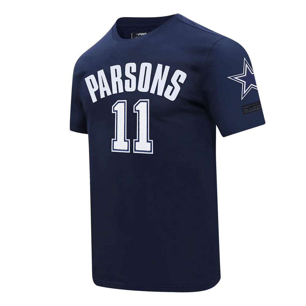 NFL DALLAS COWBOYS MICAH PARSONS #11 MEN'S TEE (MIDNIGHT NAVY) - Image 2