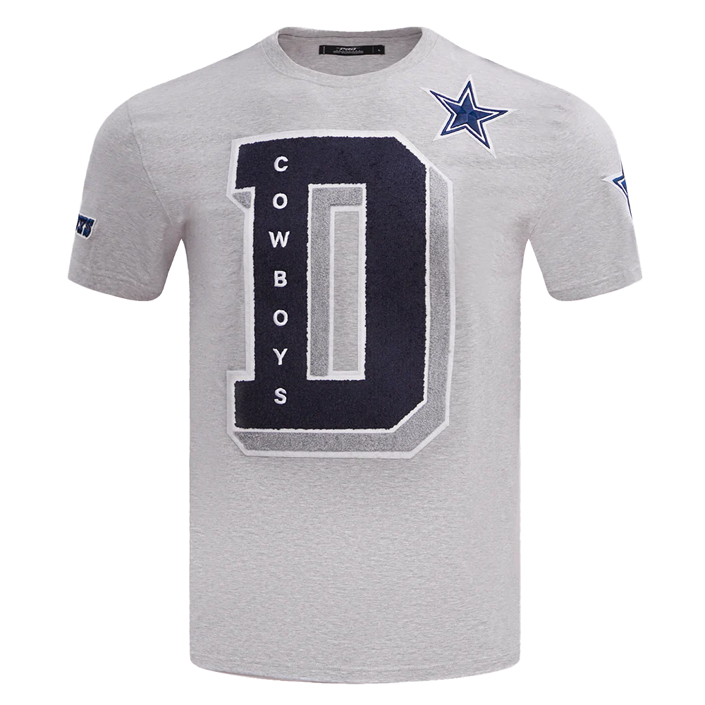 NFL DALLAS COWBOYS MASHUP MEN'S TEE (HEATHER GREY)