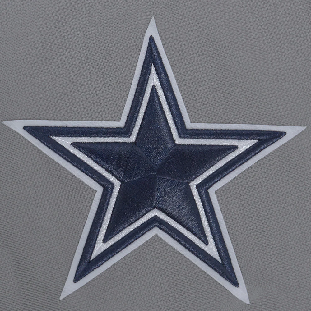 NFL DALLAS COWBOYS TEAM PENNANTS MEN'S WORDMARK TEE (GRAY) - Image 6