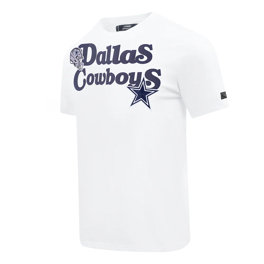 NFL DALLAS COWBOYS SOUVENIR MEN'S SINGLE JERSEY TEE (WHITE) - Image 2