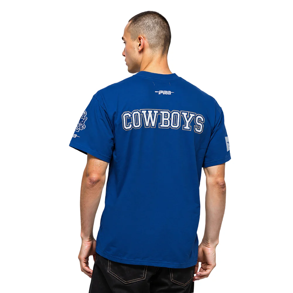 NFL DALLAS COWBOYS BEST OF MEN'S CJ DROP SHOULDER TEE (DODGER BLUE) - Image 2