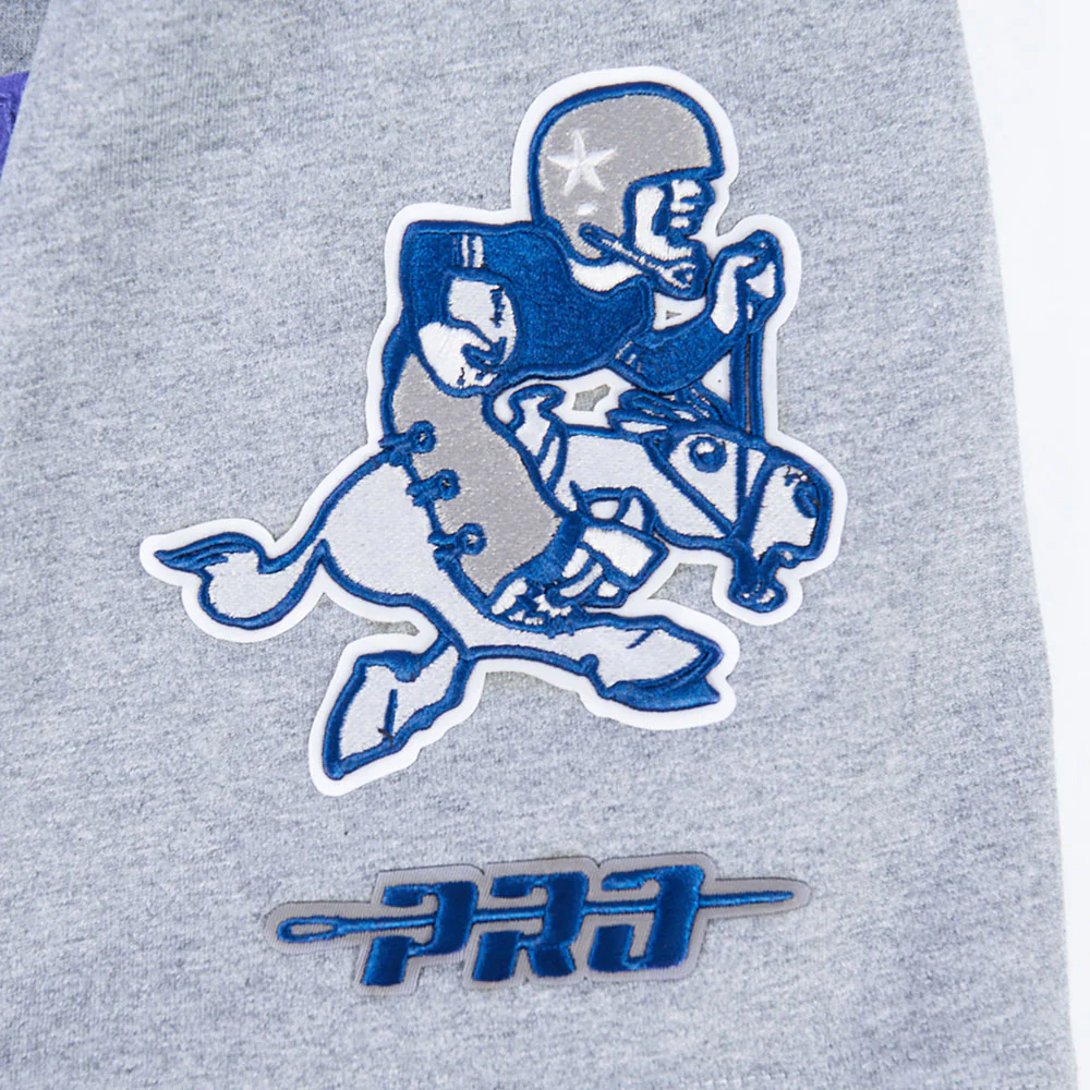 NFL DALLAS COWBOYS BEST OF MEN'S CJ DROP SHOULDER TEE (DARK HEATHER GRAY) - Image 8