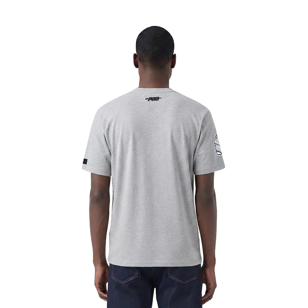 NFL DALLAS COWBOYS TEAM BADGE MEN'S WM SJ TEE (HEATHER GREY) - Image 2