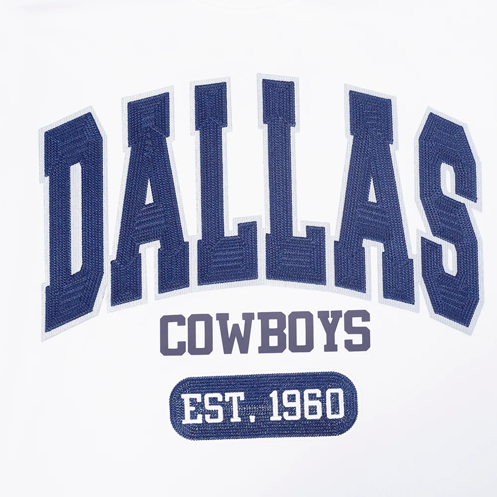 NFL DALLAS COWBOYS CITY ARCH MEN'S SJ TEE (WHITE) - Image 6