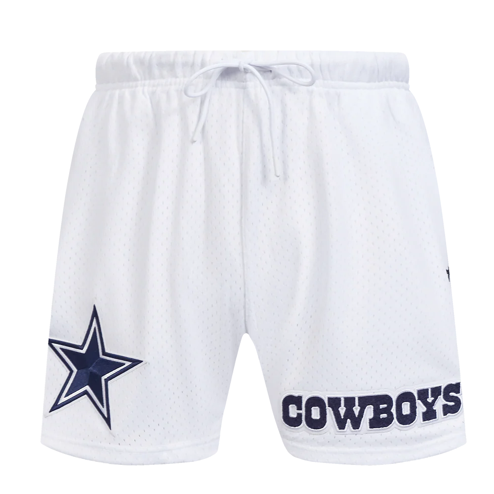 NFL DALLAS COWBOYS SOUVENIR MEN'S MESH SHORT (WHITE) - Image 2
