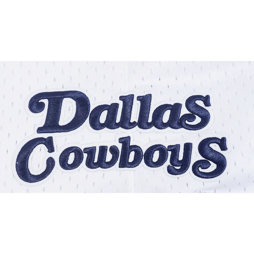 NFL DALLAS COWBOYS SOUVENIR MEN'S MESH SHORT (WHITE) - Image 7
