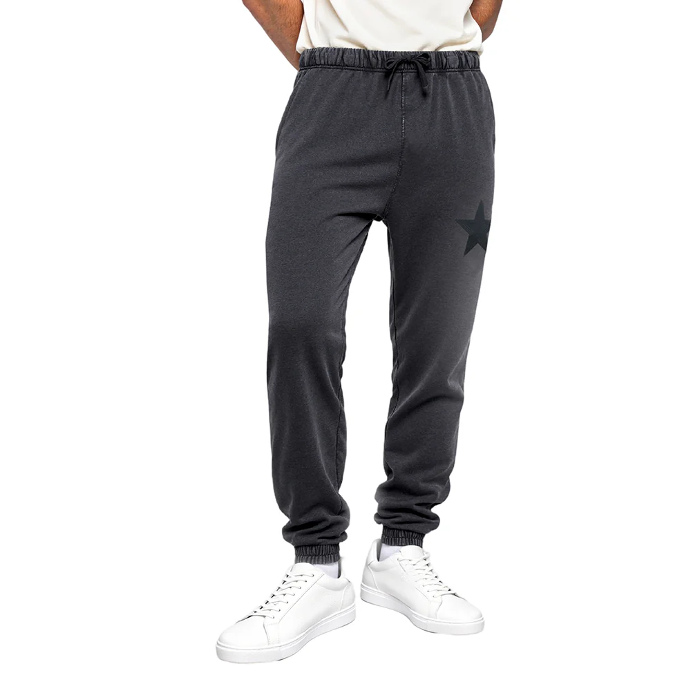 NFL DALLAS COWBOYS WASHED VANGUARD MEN'S ENZYME WASH RELAXED FT SWEA (WASHED BLACK) - Image 11