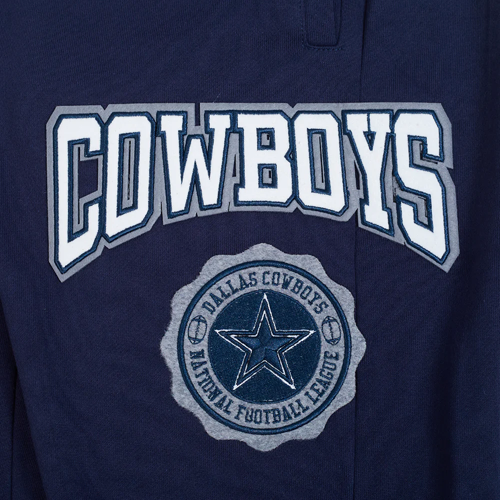 NFL DALLAS COWBOYS CREST EMBLEM MEN'S RIB SWEATPANT (MIDNIGHT NAVY) - Image 5