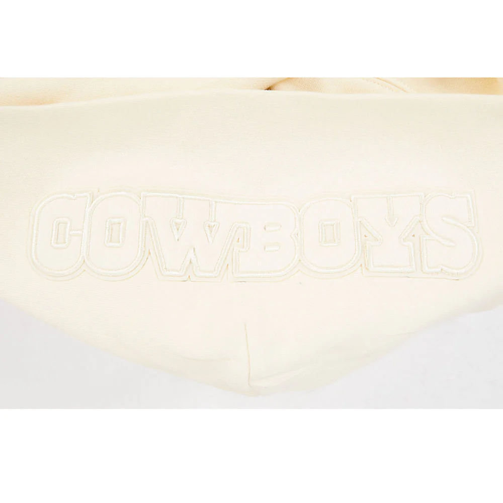 NFL DALLAS COWBOYS CEE DEE LAMB #88 NEUTRAL MEN'S DROP SHOULDER FLC (EGGSHELL) - Image 8