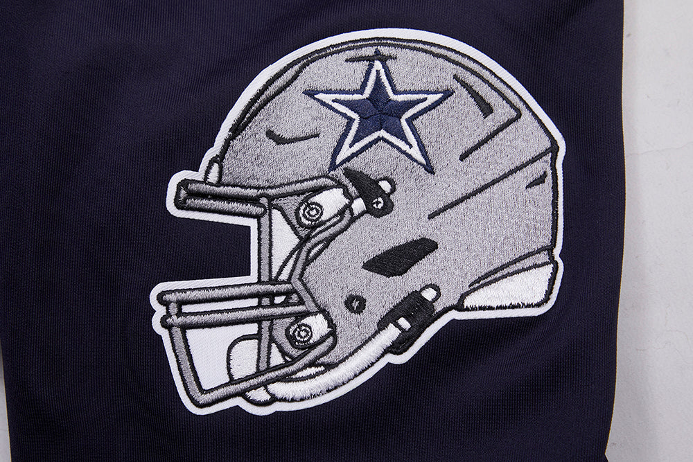 NFL DALLAS COWBOYS CLASSIC MEN'S DOUBLE KNIT TRACK JACKET (MIDNIGHT NAVY) - Image 7