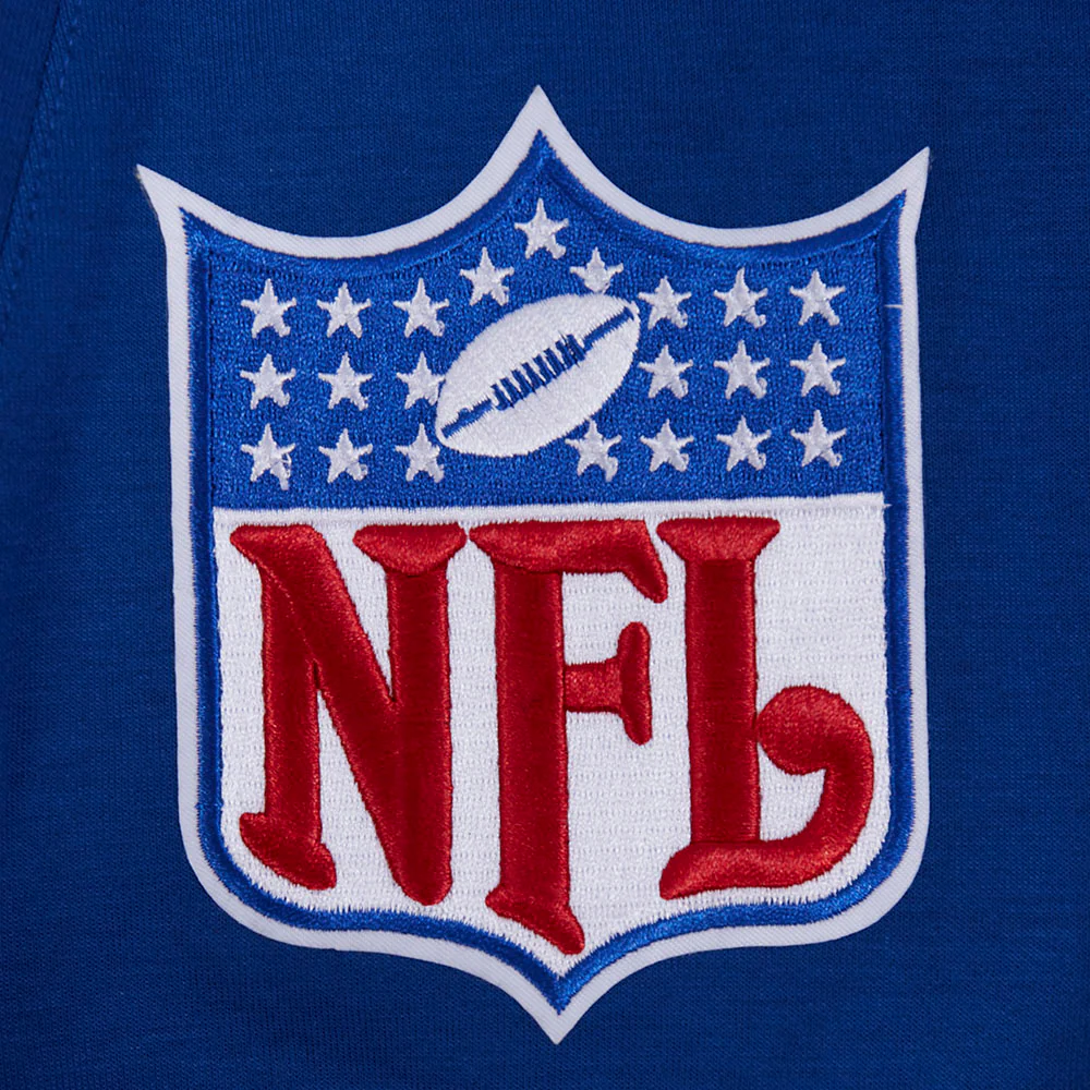 NFL DALLAS COWBOYS PRO GAME DAY MEN'S RETRO JACKET (DODGER BLUE/SILVER/WHITE) - Image 20