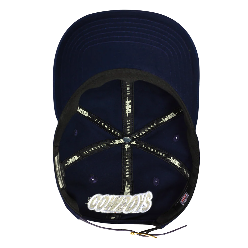 NFL DALLAS COWBOYS TURN IT UP MEN'S DAD HAT (MIDNIGHT NAVY) - Image 6