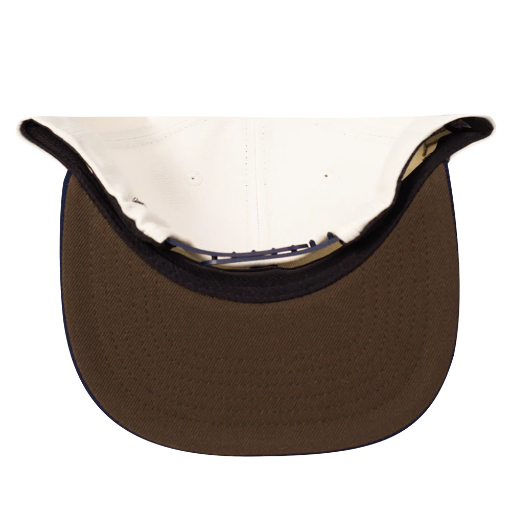 NFL DALLAS COWBOYS TOPPER 2 TONE WORDMARK SNAPBACK (EGGSHELL/ MIDNIGHT NAVY) - Image 7