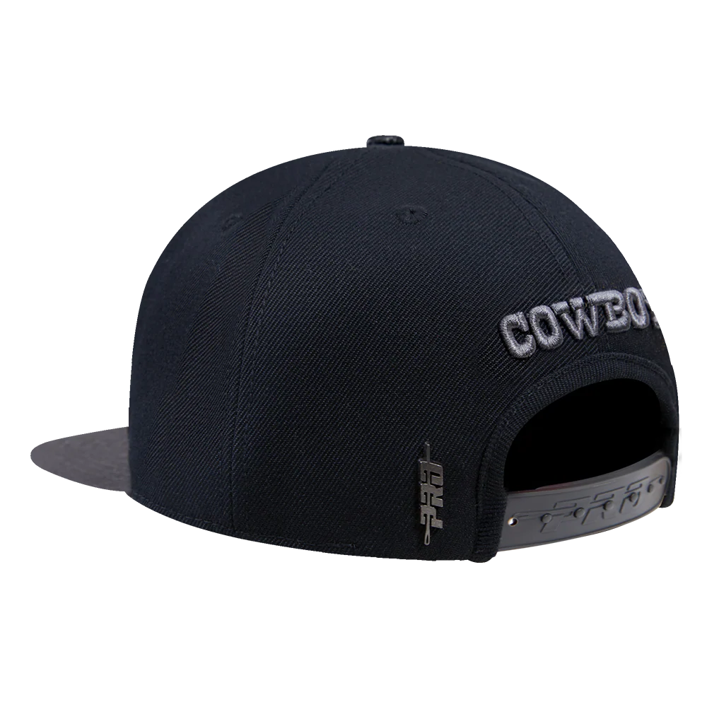 NFL DALLAS COWBOYS STIVALI 2 TONE WOOL SNAPBACK HAT (BLACK/GRAY) - Image 5