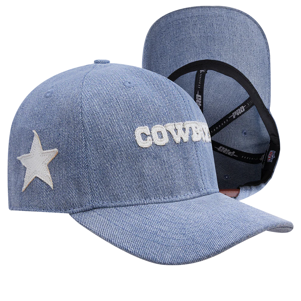 NFL DALLAS COWBOYS VARSITY BLUES UNISEX DAD HAT (DENIM/LINEN) - Image 7