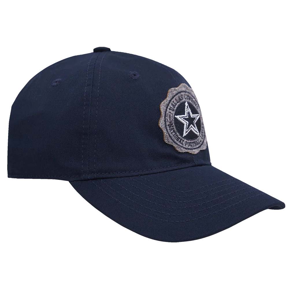 NFL DALLAS COWBOYS CREST EMBLEM DAD HAT (MIDNIGHT NAVY) - Image 2