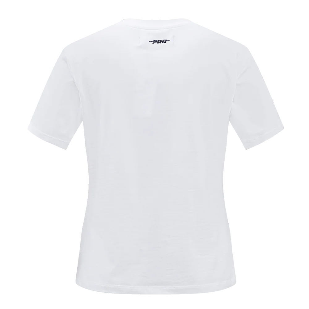 NFL DALLAS COWBOYS CLASSIC SHORT SLEEVE WOMEN'S SLIM FIT TEE (WHITE) - Image 3
