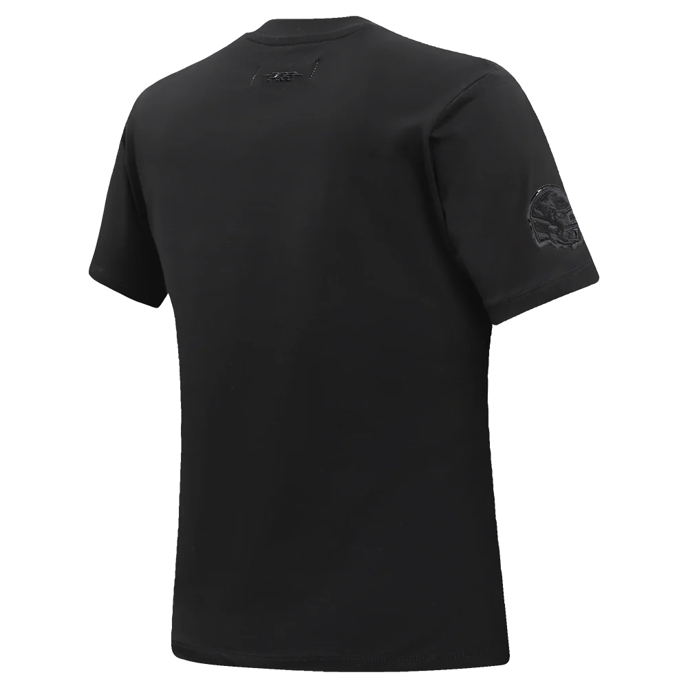 NFL DALLAS COWBOYS TRIPLE BLACK WOMEN'S SLIM FIT TEE (TRIPLE BLACK) - Image 3