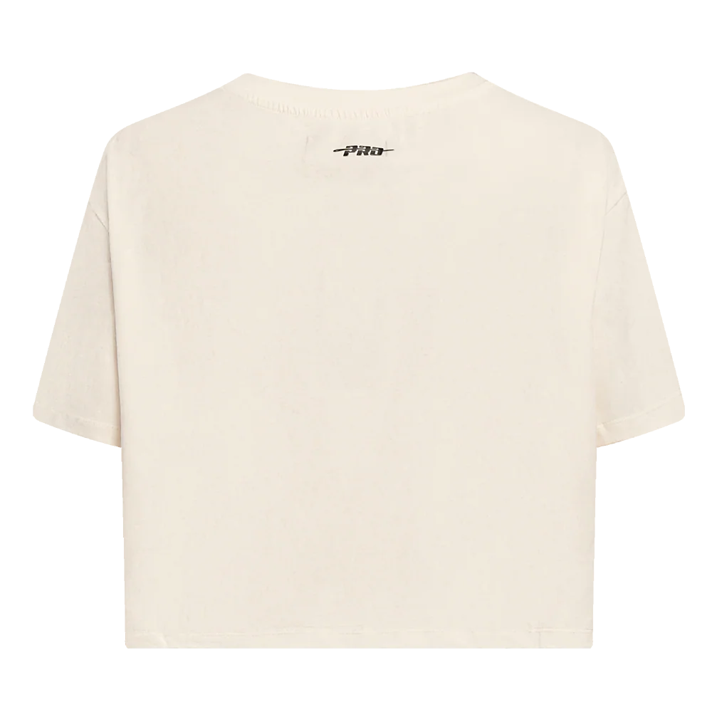 NFL DALLAS COWBOYS RETRO CLASSIC WOMEN'S BOXY TEE (EGGSHELL) - Image 4