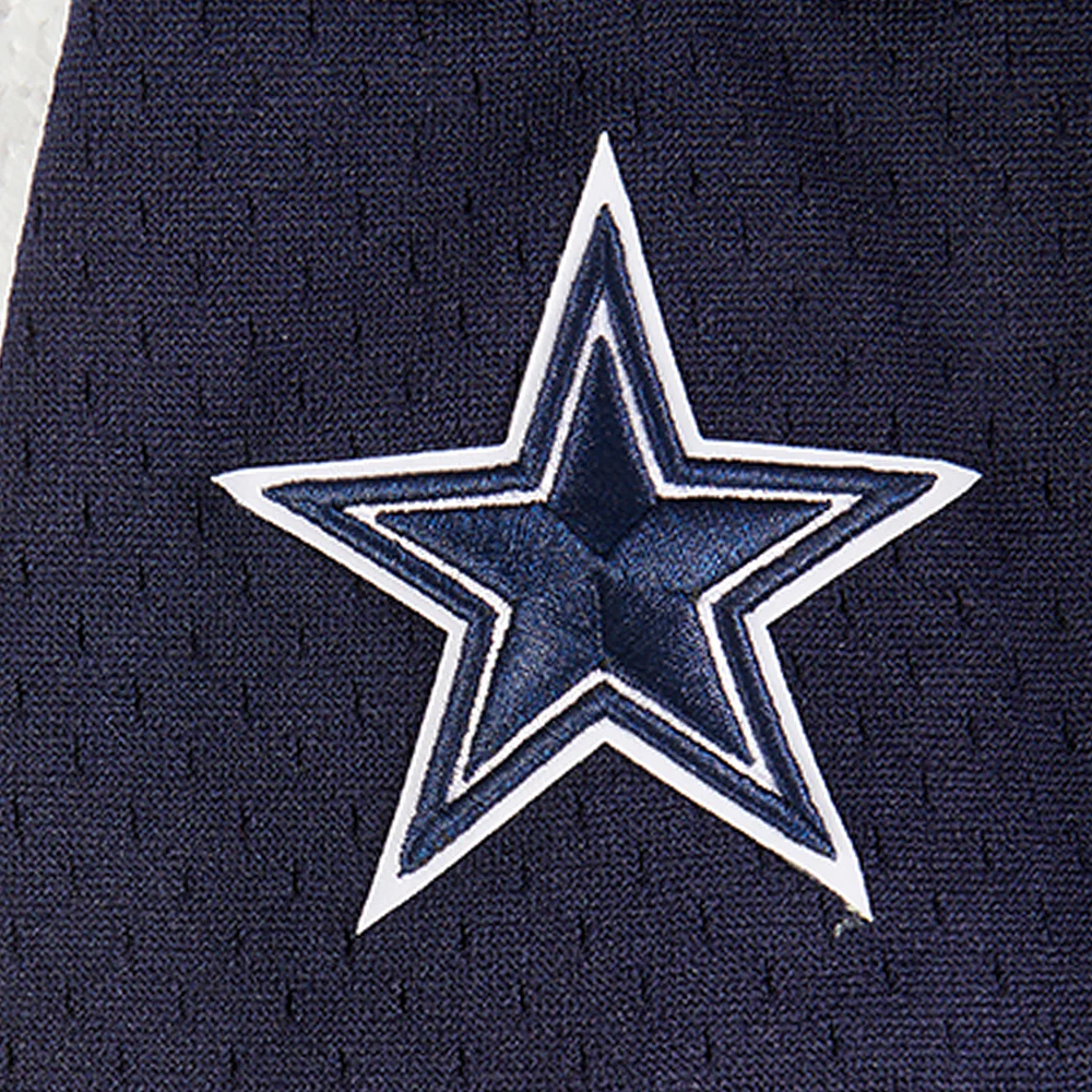 NFL DALLAS COWBOYS CLASSIC BIG BOYS MESH BUTTON DOWN SHIRT (MIDNIGHT NAVY) - Image 7