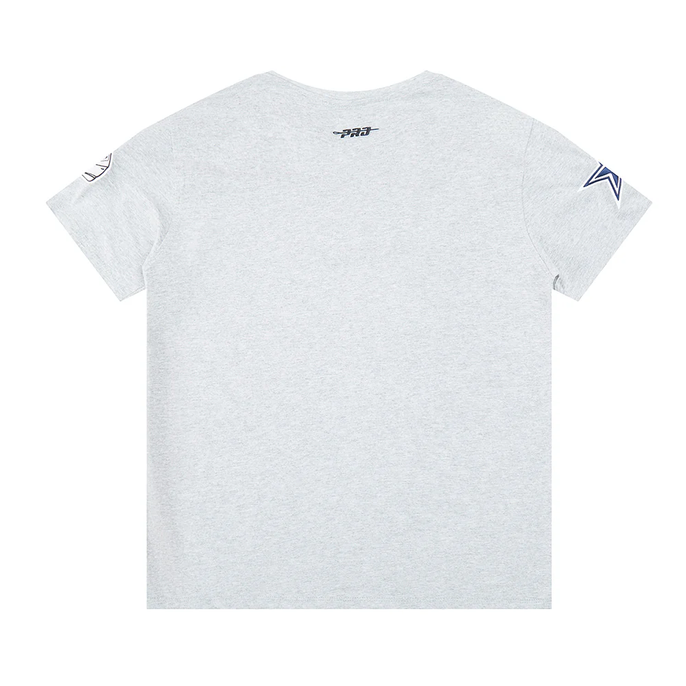 NFL DALLAS COWBOYS CLASSIC SINGLE JERSEY BIG BOYS SINGLE JERSEY TEE (HEATHER GREY) - Image 12