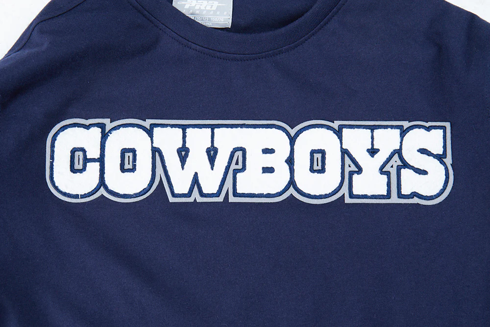 NFL DALLAS COWBOYS CLASSIC SINGLE JERSEY BIG BOYS SINGLE JERSEY TEE (MIDNIGHT NAVY) - Image 5