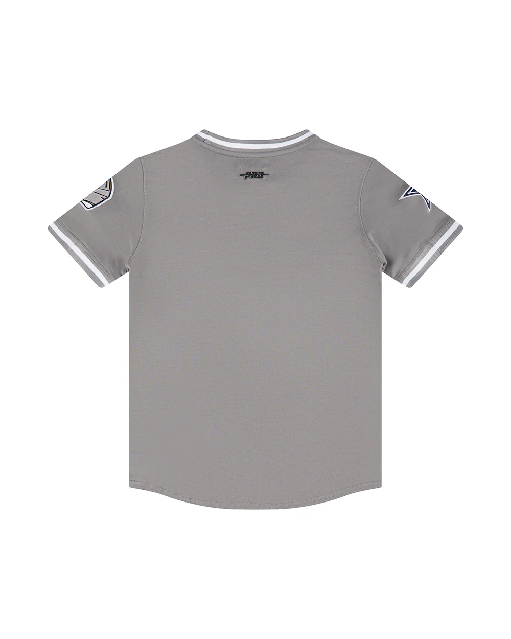 NFL DALLAS COWBOYS CLASSIC BIG BOYS SHORT SLEEVE STRIPED RIB TEE (GRAY) - Image 12