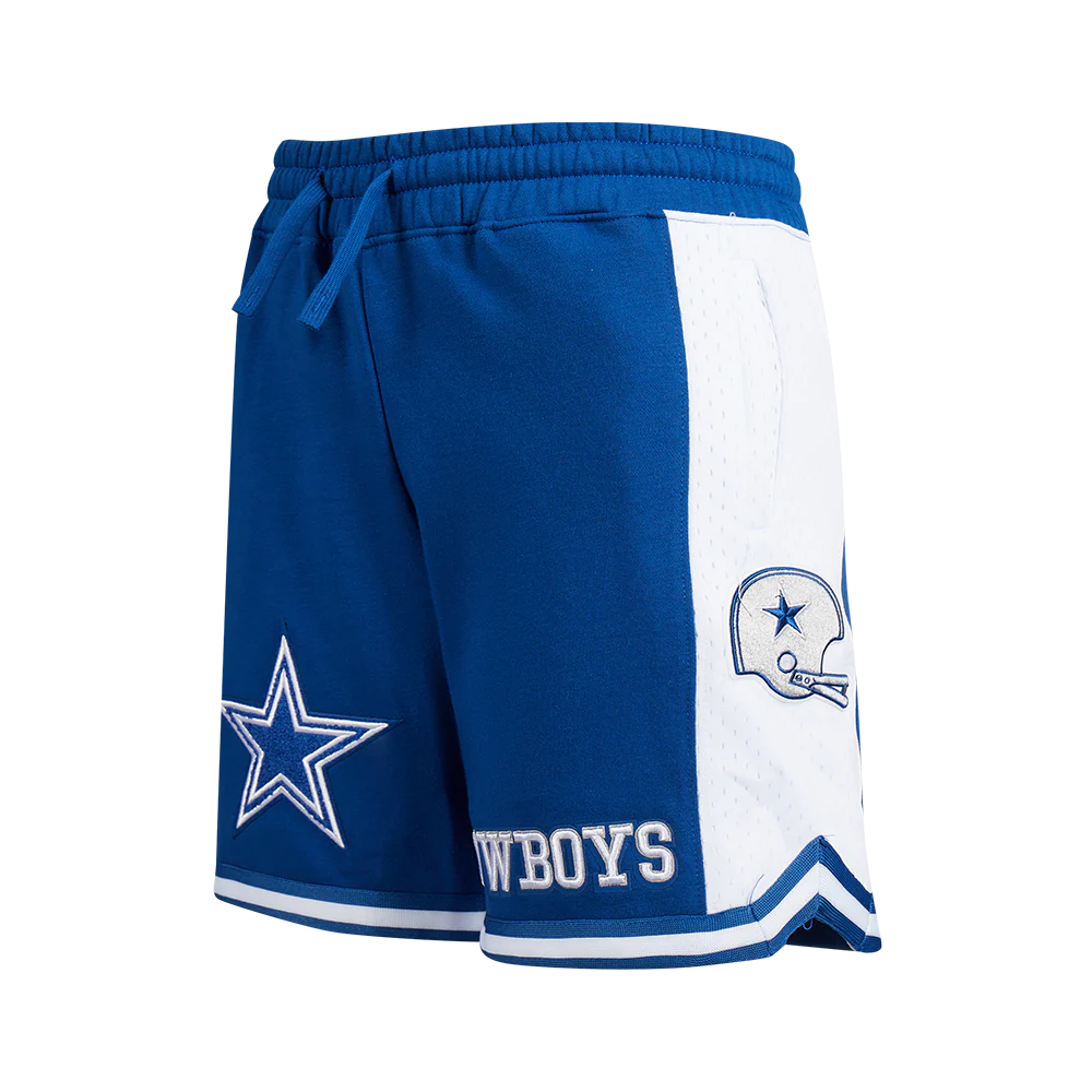 NFL DALLAS COWBOYS RETRO CLASSIC BIG BOYS FLEECE 2.0 SHORT (DODGER BLUE)