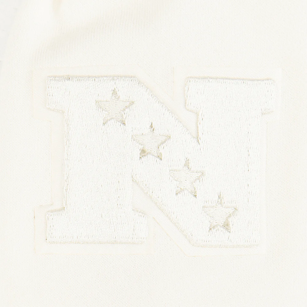 NFL DALLAS COWBOYS NEUTRAL BIG BOYS FLEECE PULLOVER HOODIE (EGGSHELL) - Image 13
