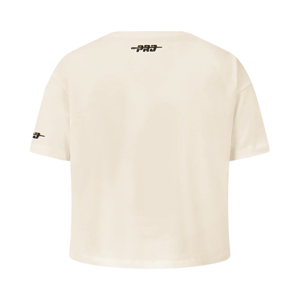 NFL DALLAS COWBOYS RETRO CLASSIC BIG GIRLS SHORT SLEEVE BOXY TEE (EGGSHELL) - Image 3