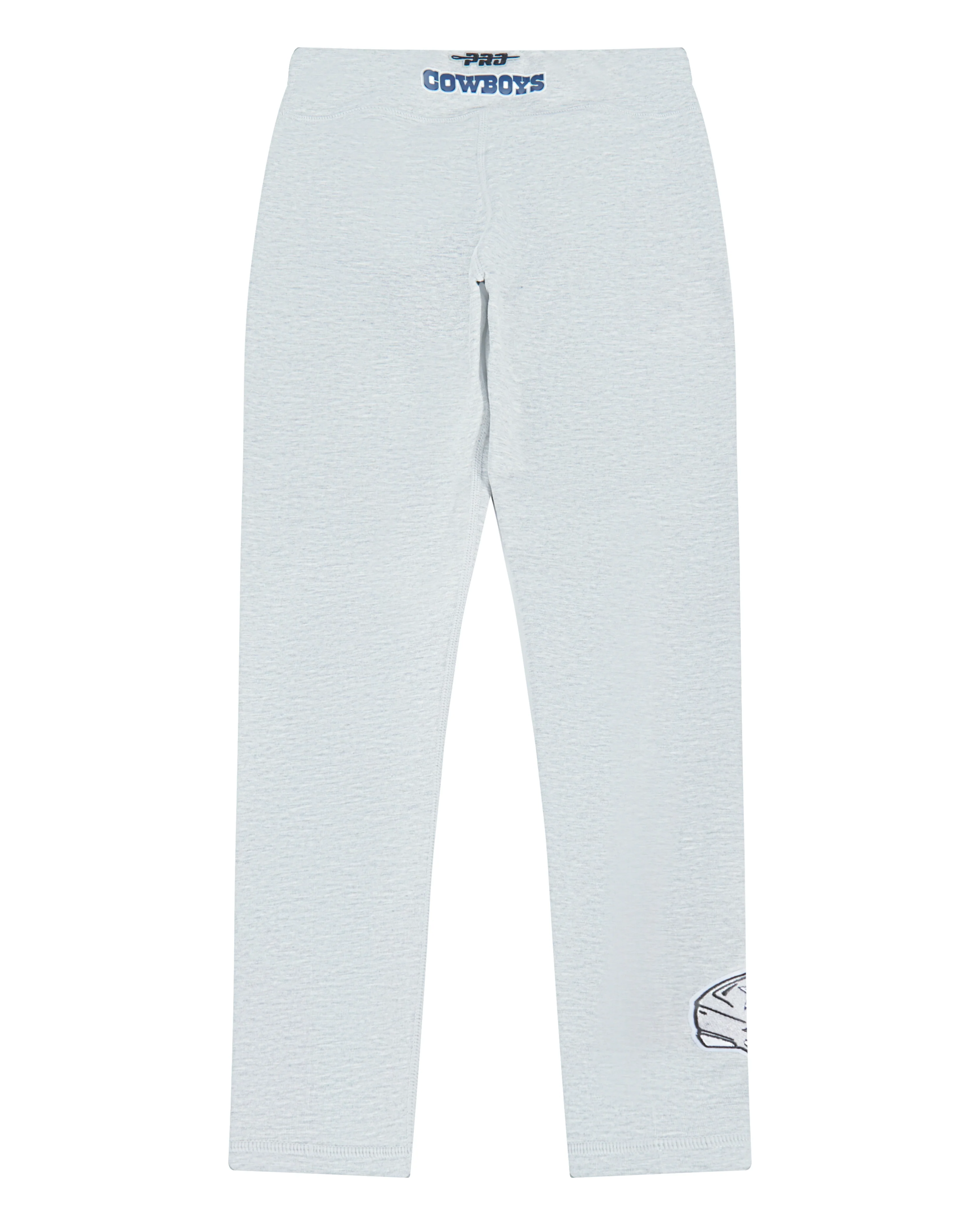 NFL DALLAS COWBOYS CLASSIC BIG GIRLS LEGGING (HEATHER GREY) - Image 5
