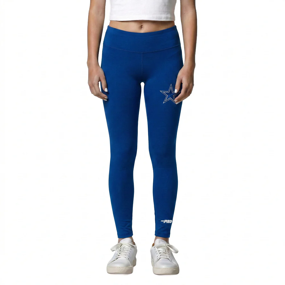 NFL DALLAS COWBOYS RETRO CLASSIC BIG GIRLS LEGGING (DODGER BLUE) - Image 2
