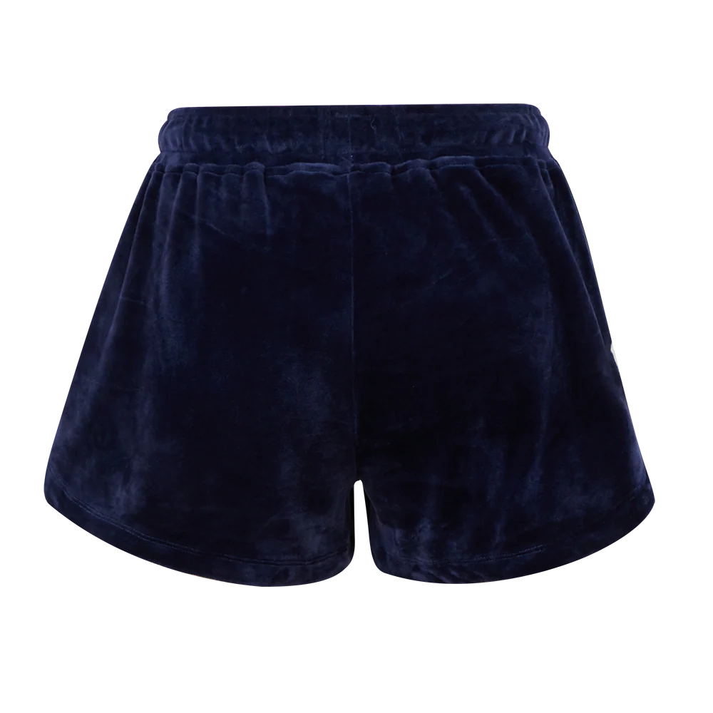 NFL DALLAS COWBOYS CLASSIC WOMEN'S VELOUR SHORT (MIDNIGHT NAVY) - Image 3