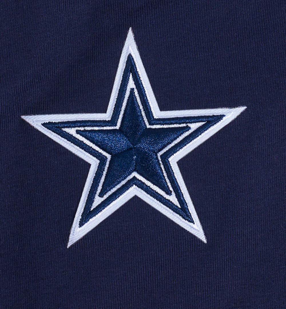 NFL DALLAS COWBOYS CLASSIC WOMEN'S COTTON BIKE SHORT (MIDNIGHT NAVY) - Image 4