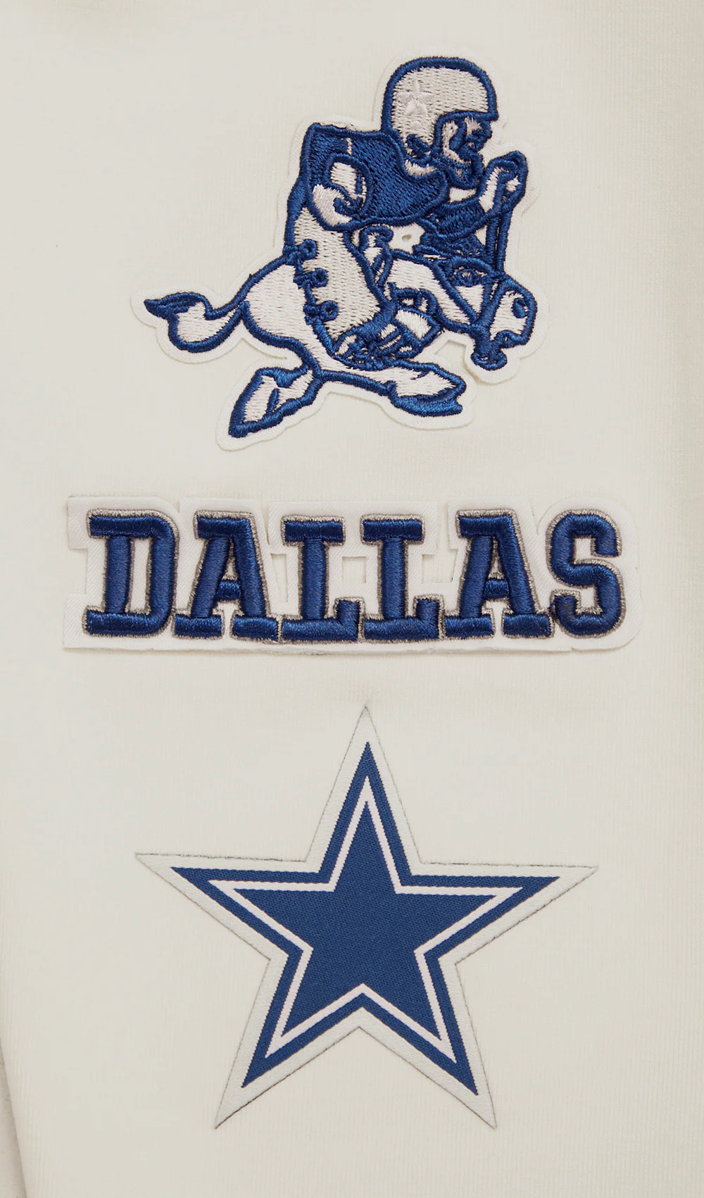 NFL DALLAS COWBOYS RETRO CLASSIC WOMEN'S JERSEY LEGGING (EGGSHELL) - Image 5