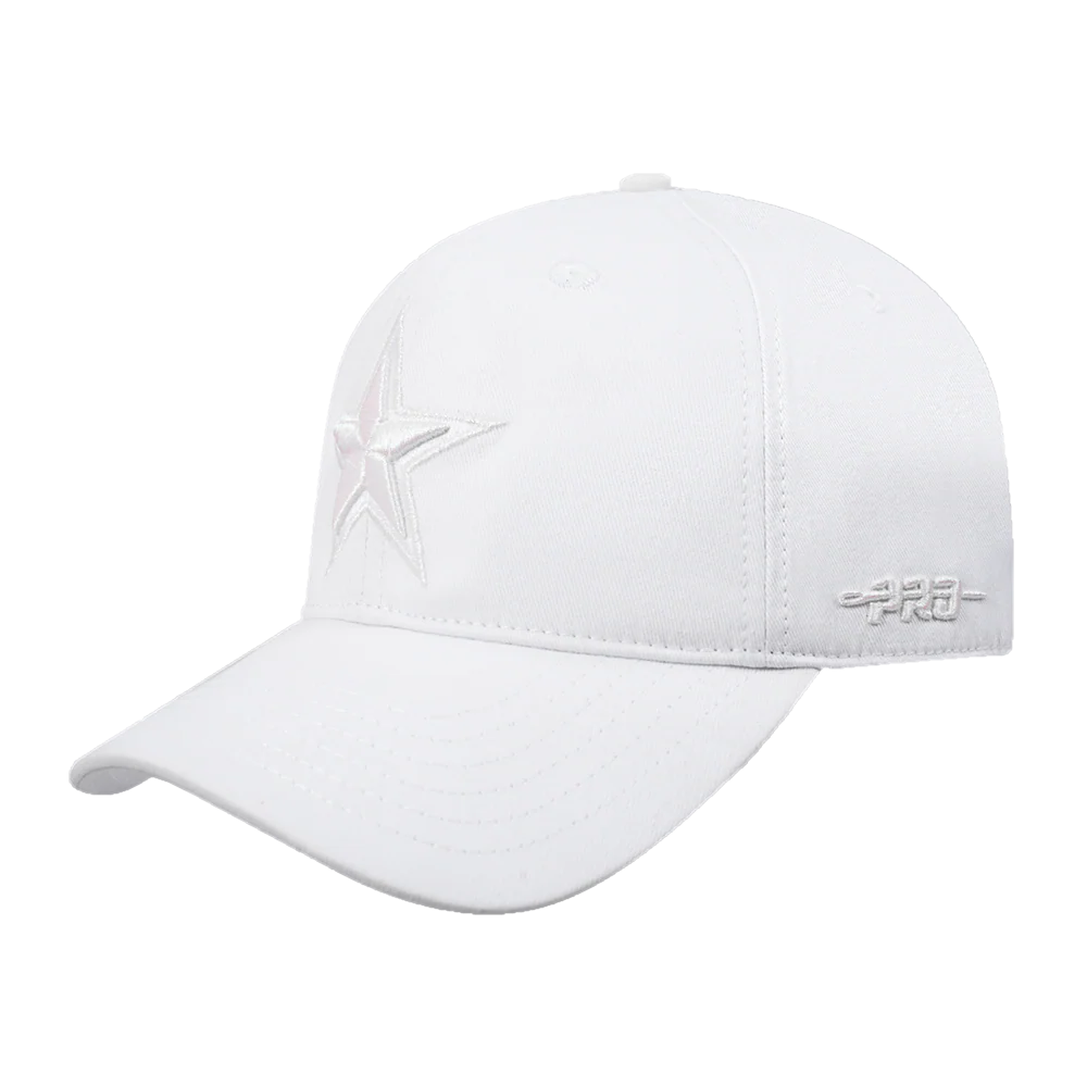 NFL DALLAS COWBOYS HOLOGRAM WOMEN'S DAD HAT (WHITE) - Image 2