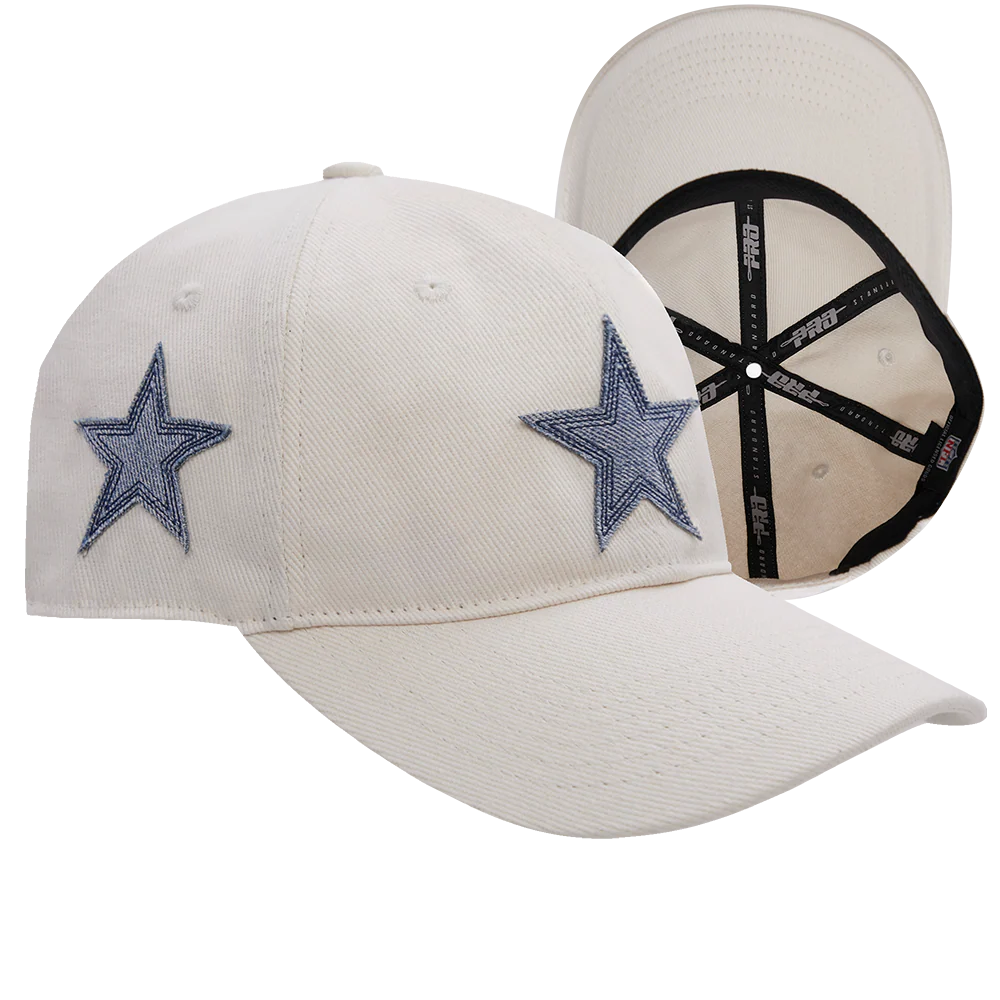 NFL DALLAS COWBOYS VARSITY BLUES WOMEN'S DENIM DAD HAT (LINEN) - Image 7