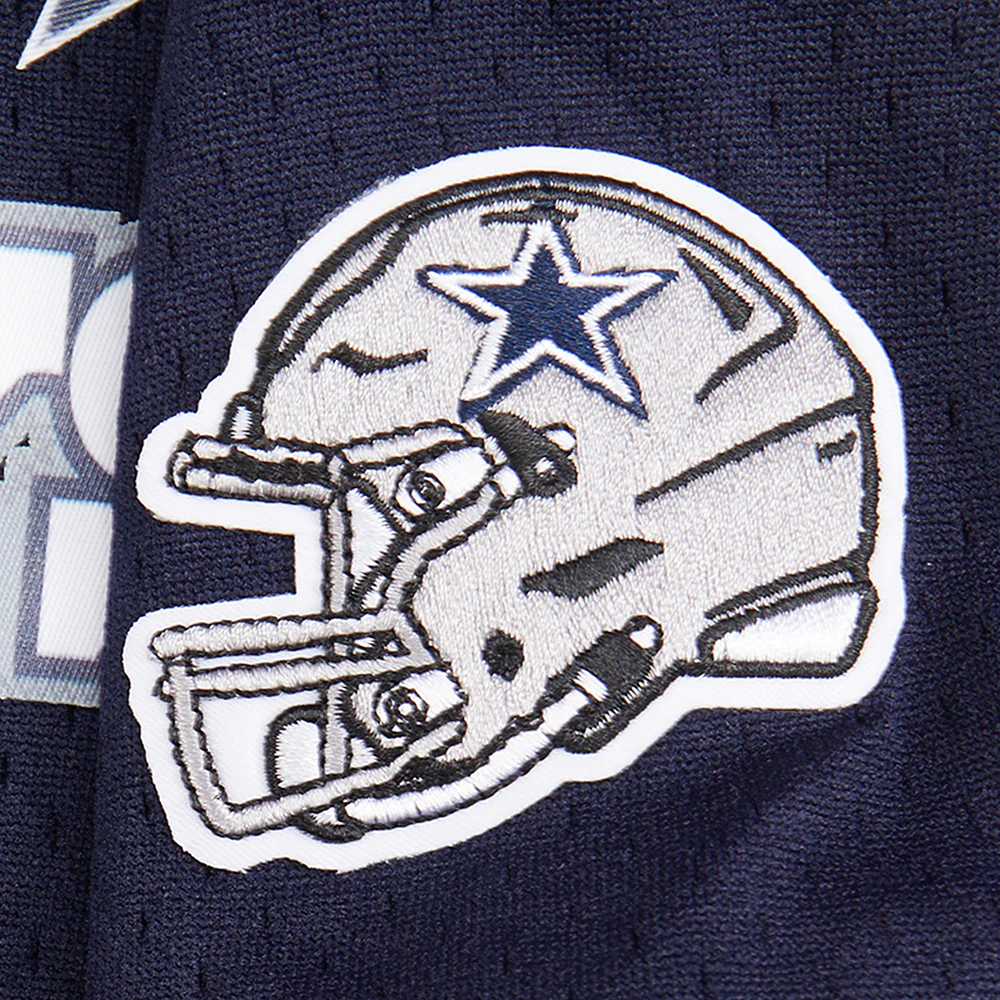 NFL DALLAS COWBOYS CLASSIC LITTLE BOYS SHORT SLEEVE MESH TEE (MIDNIGHT NAVY) - Image 6