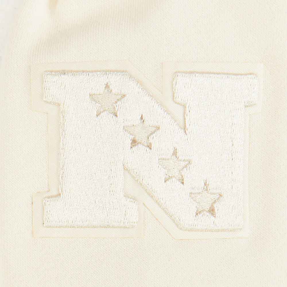 NFL DALLAS COWBOYS NEUTRAL LITTLE BOYS FLEECE CREWNECK (EGGSHELL) - Image 5