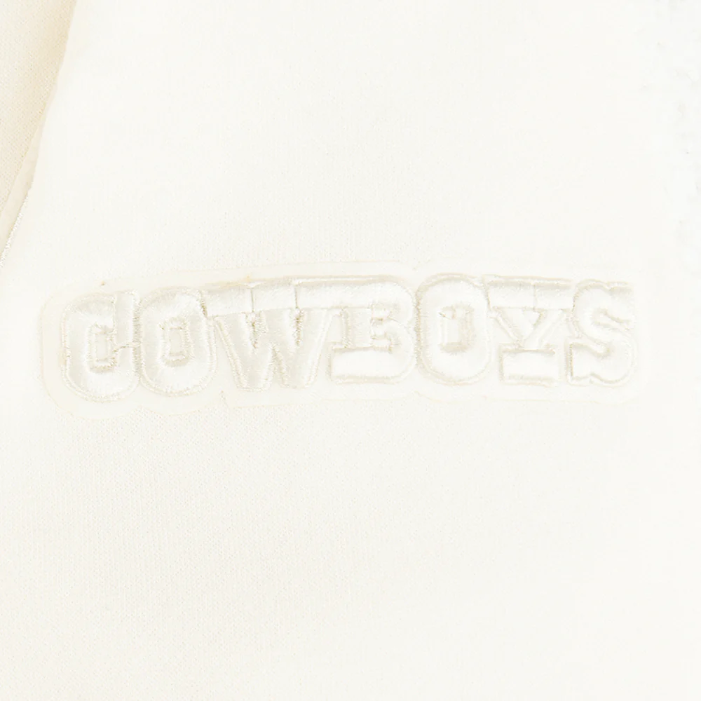 NFL DALLAS COWBOYS NEUTRAL LITTLE BOYS FLEECE PULLOVER HOODIE (EGGSHELL) - Image 14
