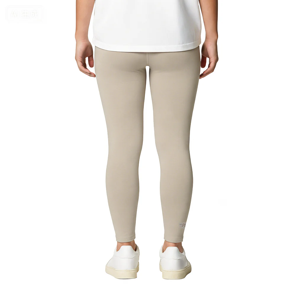 NFL DALLAS COWBOYS NEUTRAL LITTLE GIRLS LEGGING (TAUPE) - Image 3